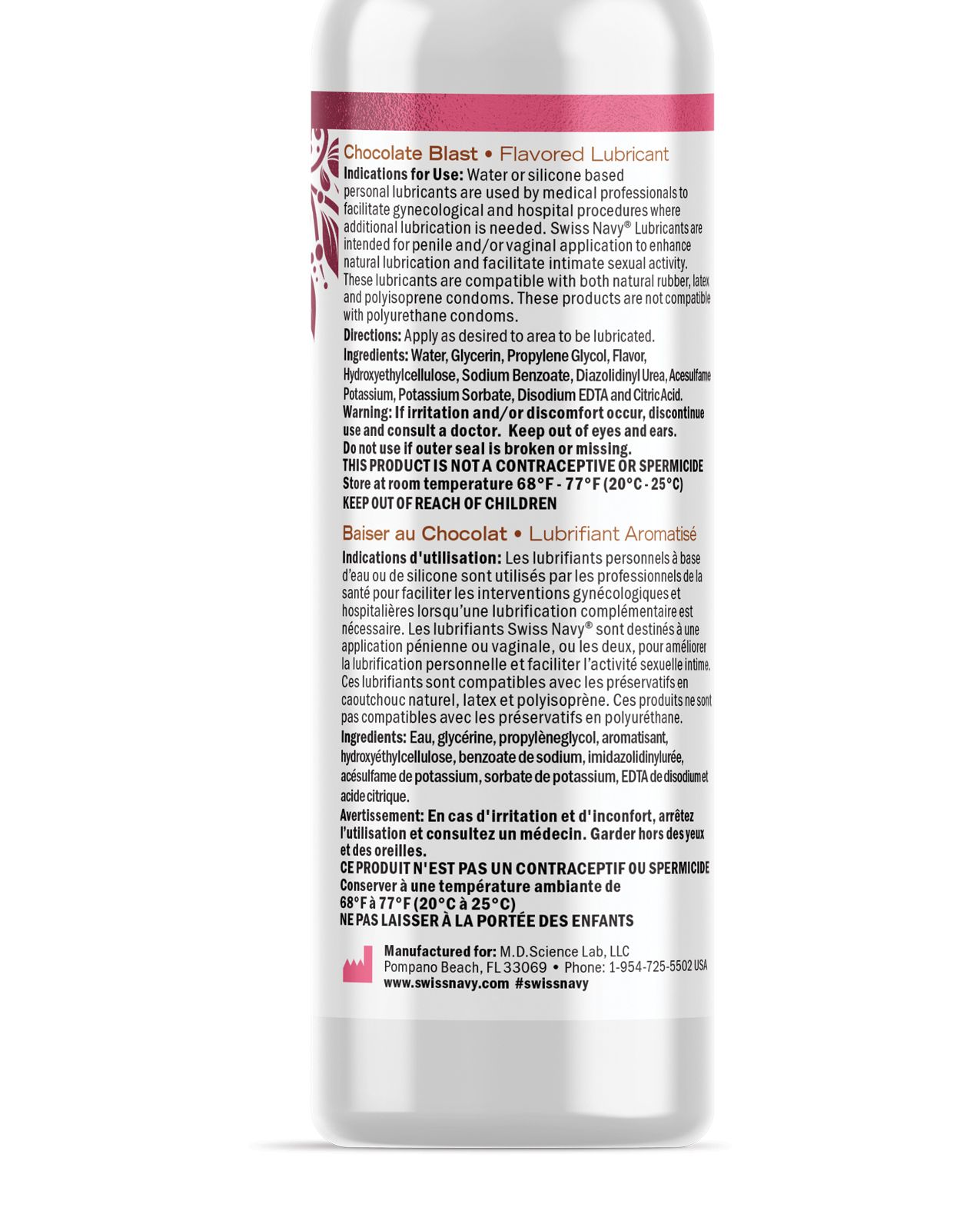 Swiss Navy Desire Beso de chocolate Imagen secundaria del producto