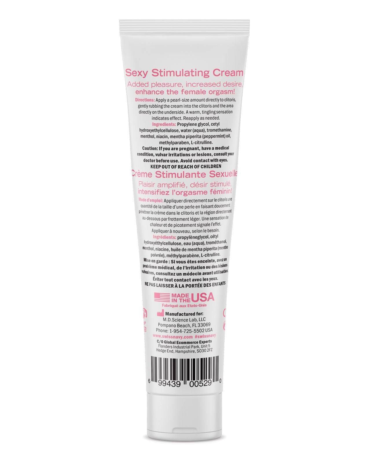 Swiss Navy Desire Crema sexy estimulante Imagen secundaria del producto