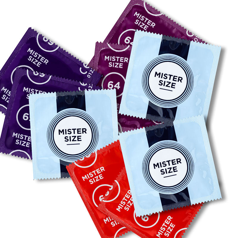 Mister Size Muestra de condones grandes 3 x paquete de 3 Imagen secundaria del producto
