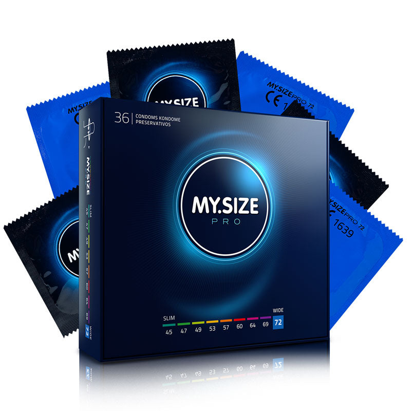My.Size PRO 72mm Condoms Box 36 | WorldCondoms Imagen principal del producto