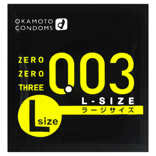 Okamoto 003 talla L, paquete de 10 Imagen secundaria del producto