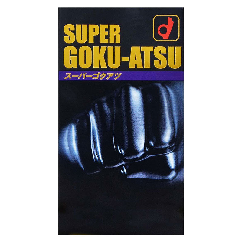 Okamoto Super Goku-Atsu Negro Paquete de 10 Imagen principal del producto