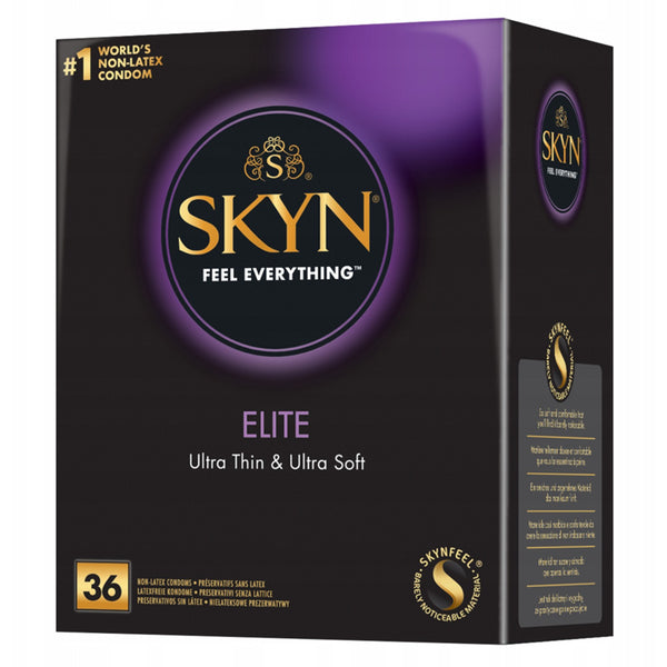 SKYN Elite Ultra Thin & Ultra Soft Condoms Box 36