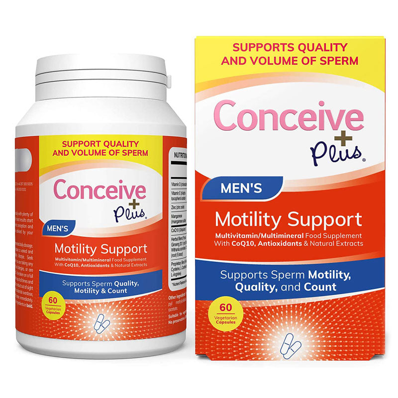 Sasmar Conceive Plus Men's Motility Support 60 caps | WorldCondoms