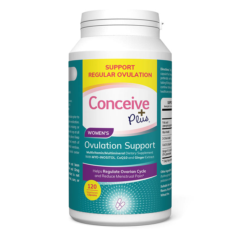 Sasmar Conceive Plus Women's Ovulation Support Caps 120 | WorldCondoms
