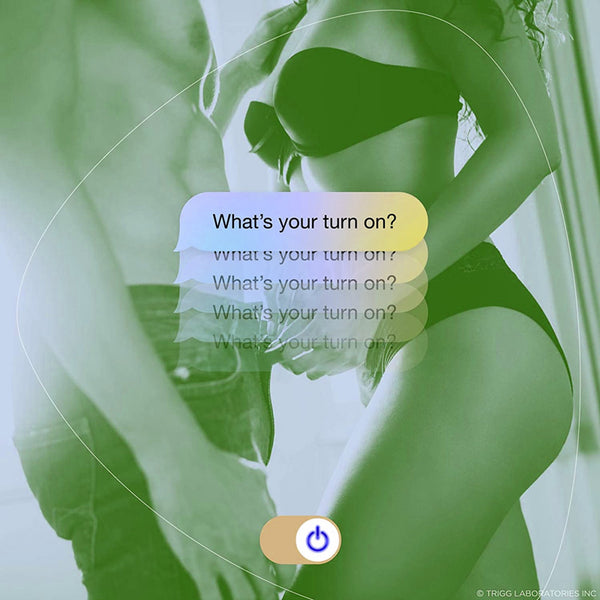 'What's your turn on?' Woman and man with underwear.