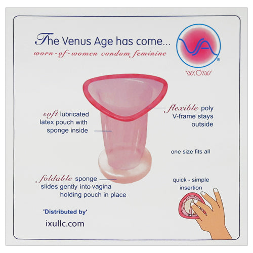 VA W.O.W Condones femeninos Paquete de 3 Imagen secundaria del producto