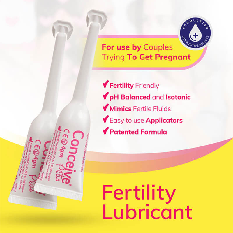 Sasmar Conceive Plus Fertility 8x4g lubricant