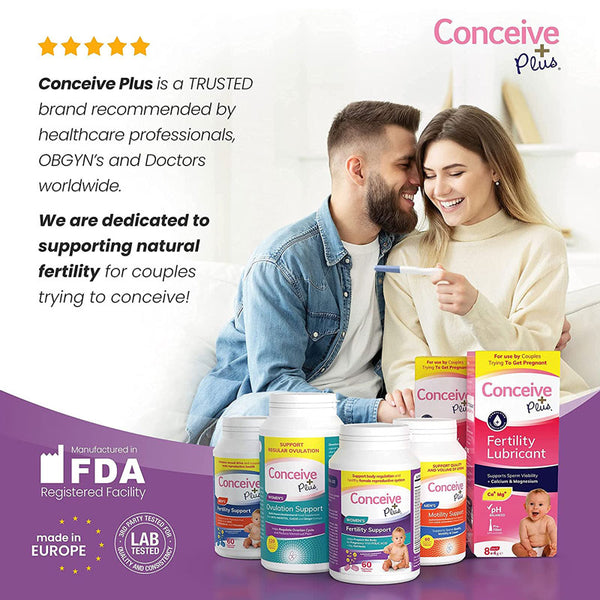 Sasmar Conceive Plus Women's Fertility Support 60 caps | WorldCondoms