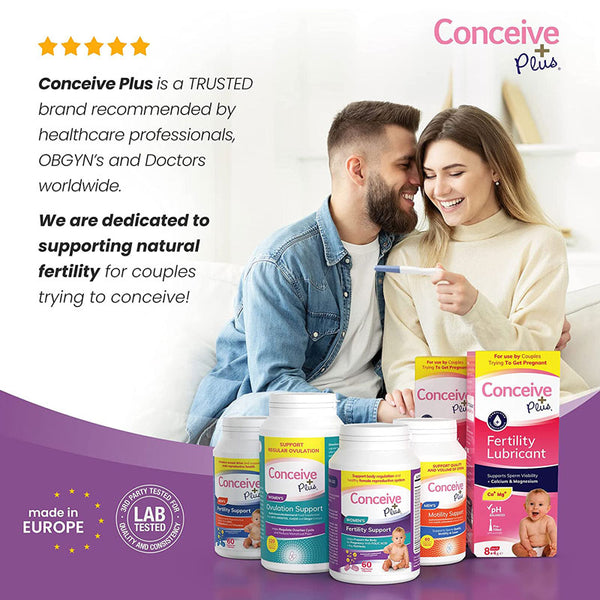 Sasmar Conceive Plus Women's Ovulation Support Caps 120 | WorldCondoms