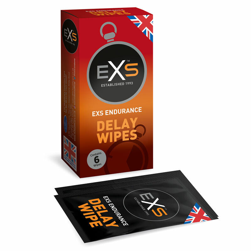 EXS Toallitas retardantes Endurance Imagen secundaria del producto